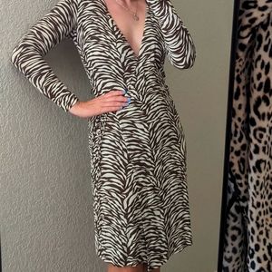 Zebra print, Allen Schwartz Dress, Size Small